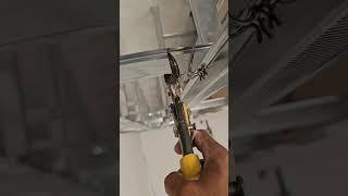 light area channel cutting/light edge/#light  #ceiling #shorts #subscribe