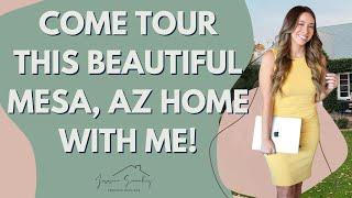 Mesa, Arizona Homes For Sale-  Come Tour This Beautiful Home With Me!