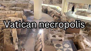Explore the Vatican's newest necropolis!