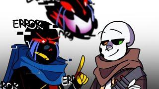 Ink Sans vs Error Sans【 Undertale Comic Dub Compilation 】