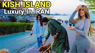 IRAN 2023 - Luxury Island In IRAN  Kish Island Walking Vlog ایران کیش