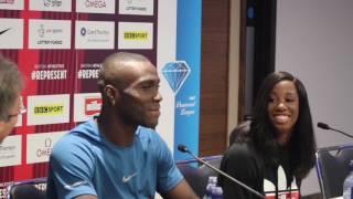 Anniversary Games Press Conference: Kieron Clement and Kendra Harrison