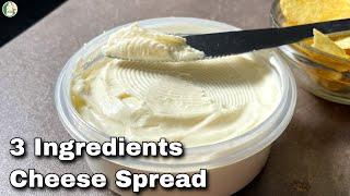 Don’t Buy Cheese | Make No Rennet Philadelphia cheese spread at home using 3 ingredients only