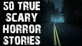 50 True Scary Stories In The Rain | Disturbing & Terrifying Horror Stories To Fall Asleep To