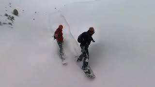 Фрирайд трасса в тумане Amirsoy 16 января 2024 ||  TrekkingClub Uzbekistan || salkantay trekking  ||