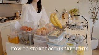 How to store food ingredients | KARAAGE | Kimchi fried rice | Japanese home cooking vlog