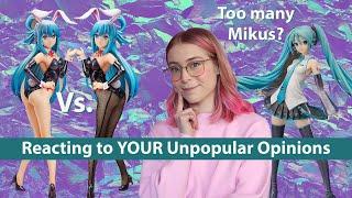 Reacting to YOUR Unpopular Anime Figure Collecting Opinions!