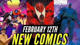 NEW COMIC BOOKS RELEASING FEBRUARY 12TH 2025 DC  MARVEL COMICS PREVIEWS COMING OUT THIS WEEK #comic