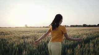 GIRL RUN FREE IN THE RICE FIELDS/CAD LMA #relaxingviews  #relaxingscenery #relaxview #ricefield