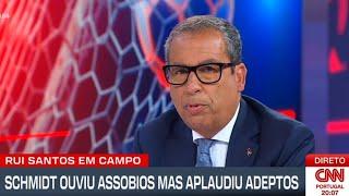 RUI SANTOS ABORDA SITUAÇÃO ATUAL DO BENFICA E FUTURO DO TREINADOR | CNN - Em Jogo