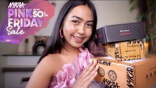 Nykaa Pink Friday Sale Beauty Haul | Best Offer & Deals | Makeup Skincare Haircare Lipstick Shades