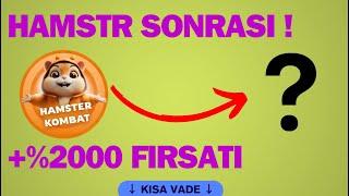 HAMSTER COİN  YÜKSELİŞİNİ KACIRAM +%2500 FIRSATI (NOT TAP CATİZEN MEMEFİ)