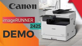 Canon iR 2425 Copier | DEMO | imageRUNNER 2425 A3 Laser Multifunction