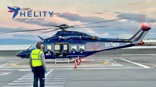 CHEAPEST HELICOPTER FLIGHT?  | Algeciras - Ceuta  | HELITY Copter Airlines