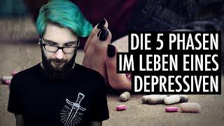 Die 5 Phasen einer Depression! | Andre Teilzeit