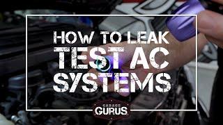 Garage Gurus | How to Use AC Leak Detector Dye