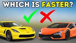 WHICH CAR IS FASTER?   | CAR QUIZ CHALLENGE