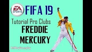 Fifa 19 | Tutorial face Freddie Mercury - Queen | Pro clubs