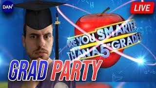 I graduated with my Master's but am I Smarter Than a 5th Grader? • Sun Dan Graduation Party!