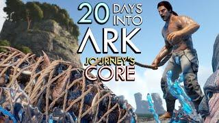 We Survived 20 REAL DAYS in ARK: Journey's Core! (Genesis 1)