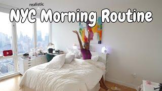 LIFE IN NYC | My new 6am realistic Morning routine 