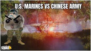 US Marines Fight Against China's People's Liberation Army