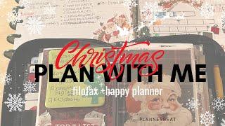 Christmas Plan With Me || November Christmas Set Up || Filofax Christmas || Happy Planner Christmas