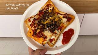  Resep Roti Bakar Telur Airfryer with Chili Oil & Nori 