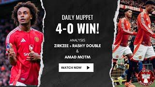 The Daily Muppet | 4-0 Domination By Amorim | Manchester United Transfer News