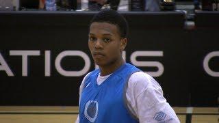 Nate Britt Dunk at 2012 Adidas Nations - North Carolina Commit - CityLeagueHoopsTV