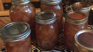 PEAR PRESERVES PEAR HONEY LIKE GRANDMA MADE IT.