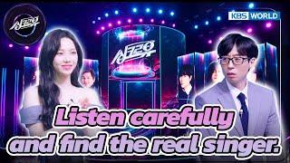 Listen carefully and find the real singer. [Synchro U : EP. 1-1]ㅣKBS WORLD TV 240611