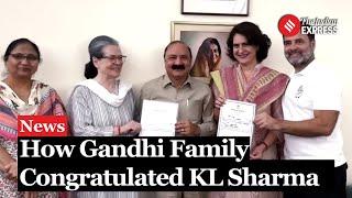 Lok Sabha Poll Results 2004: Gandhi Family Congratulates Kishori Lal Sharma on Amethi Win