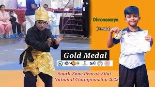 #tunggal /Pencak Silat | South Zone National Championship 22 , Karnataka | Dronasurya kerala | singa