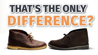 Clarks NEW DESERT BOOT 2 vs Desert Boot CLASSIC: Where They Went Wrong