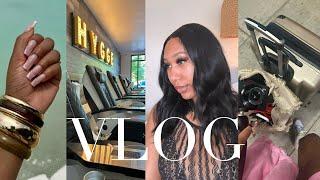 MAINTENANCE VLOG | PREP FOR VACATION WITH ME, NAILS, LASHES, HAIR + MORE