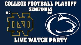 Notre Dame Fighting Irish vs Penn State Nittany Lions | College Football Playoff Semi Finals