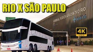 Rodoviária Novo Rio: Rio de Janeiro X São Paulo até Rodoviária Tietê | Ônibus AutoViação Catarinense