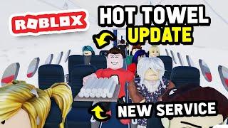 HOT TOWEL UPDATE in Cabin Crew Simulator (Roblox)