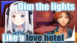 Roberu and Mea sets the lighting before they get down to play 【Holostars EngSub】