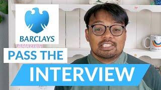 Pass the Barclays Interview | International Students