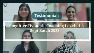 Cognitive Hypnotic Coaching Level 1 - Sept 2023