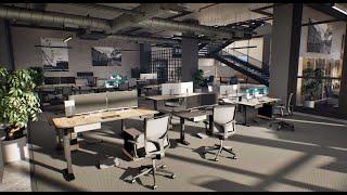 Office Hub Workspace (Unreal Marketplace)