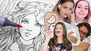 I Tested YouTubers' Colouring Books