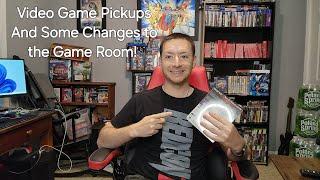 Video Game Pickups and Some Changes to the Game Room !! (June 2024)