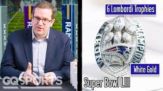 Super Bowl Ring Designer Breaks Down Super Bowl Rings (Patriots, Eagles) | Game Points | GQ Sports