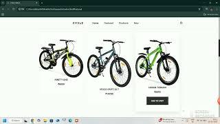 CYCLE WALA WEBSITE #coding #webdevelop #webdesign #html #css #javascript #new