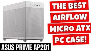 Minimalist Style ASUS AP201 Mesh MATX Mini PC Case