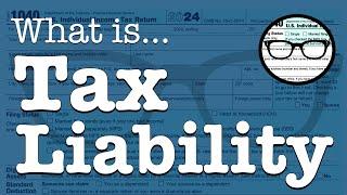 What (exactly) Is Tax Liability?