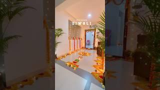 Diwali Decor Idea 🪔 #diwali #Diwali decoration#homedecor #homedecorideas #hometour #festiveseason